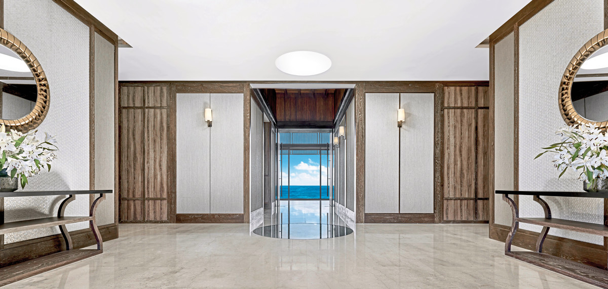 Overwater Reef Residenz Eingang