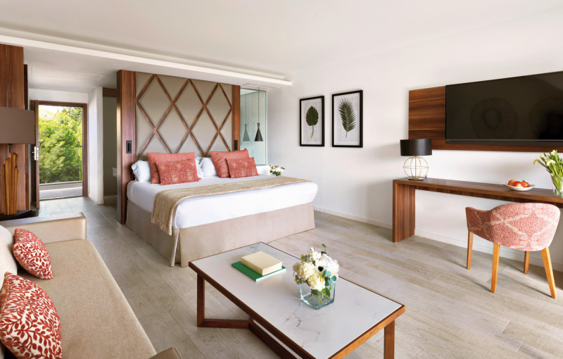 Wohnbeispiel Juniorsuite Penthouse Poolblick