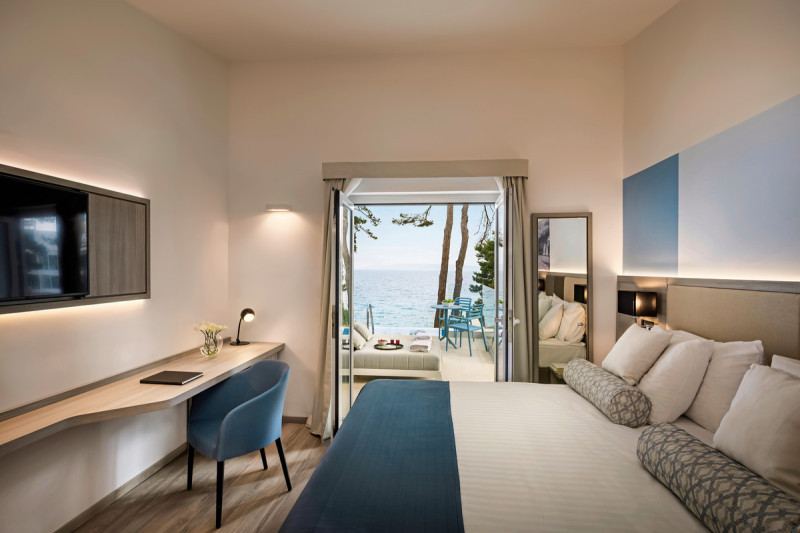 Wohnbeispiel Swim up Zimmer f&uuml;r 2 Meerblick