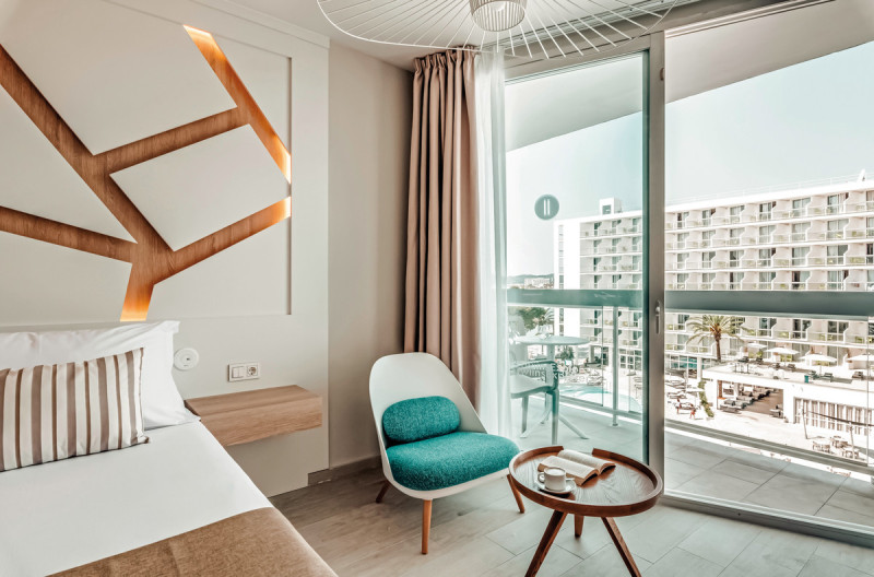 Wohnbeispiel Doppelzimmer Discover seitl. Meerblick