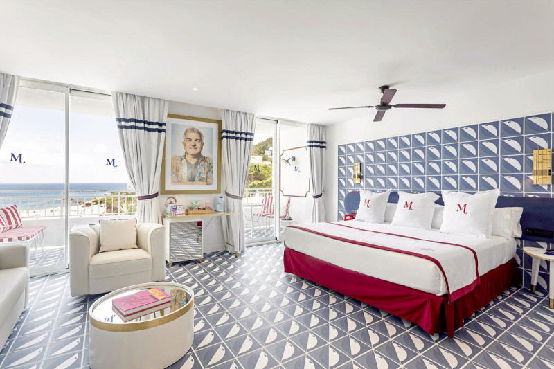 Wohnbeispiel Suite Meerblick mit Balkon - Tribute to Ibiza