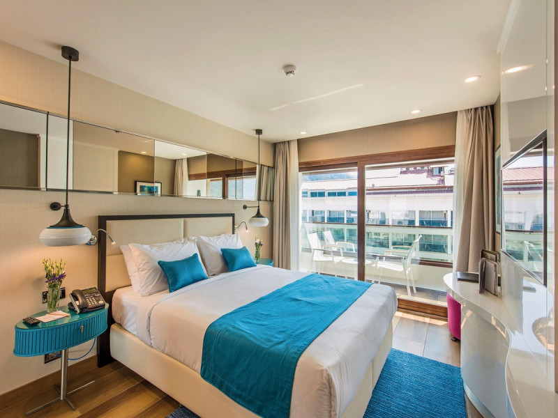 Wohnbeispiel Doppelzimmer Deluxe Landblick