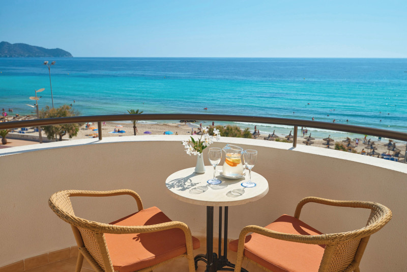 Beispiel Balkon Doppelzimmer Meerblick