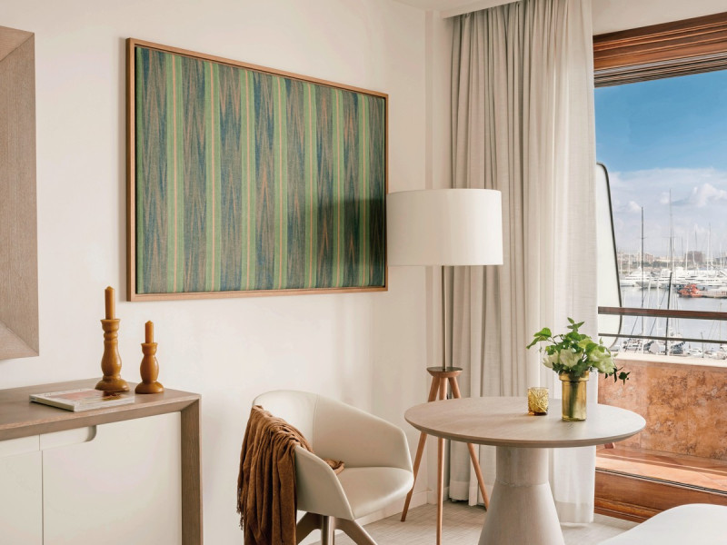 Wohnbeispiel Doppelzimmer Premium Redlevel Meer- und Kathedralenblick