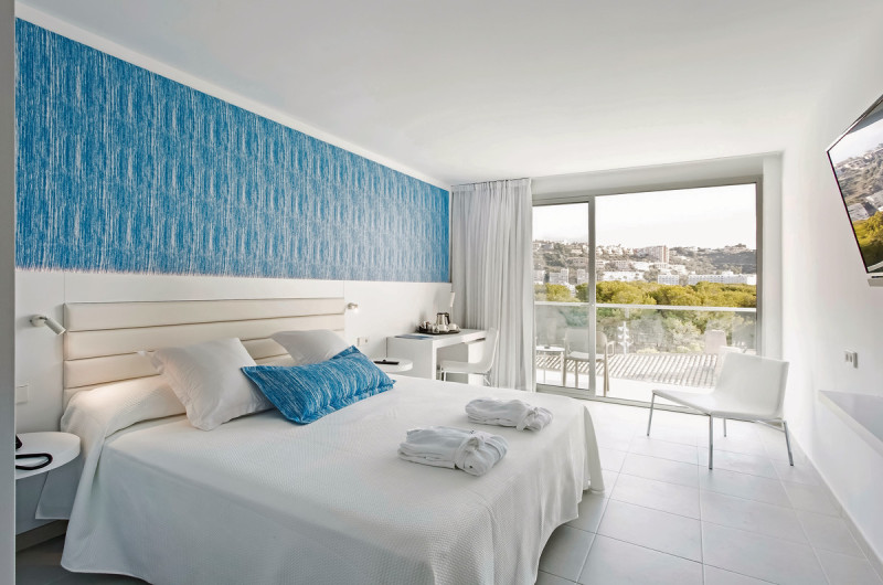 Wohnbeispiel Doppelzimmer Premium seitl. Meerblick