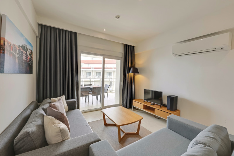 Wohnbeispiel Familienzimmer seitl. Meerblick