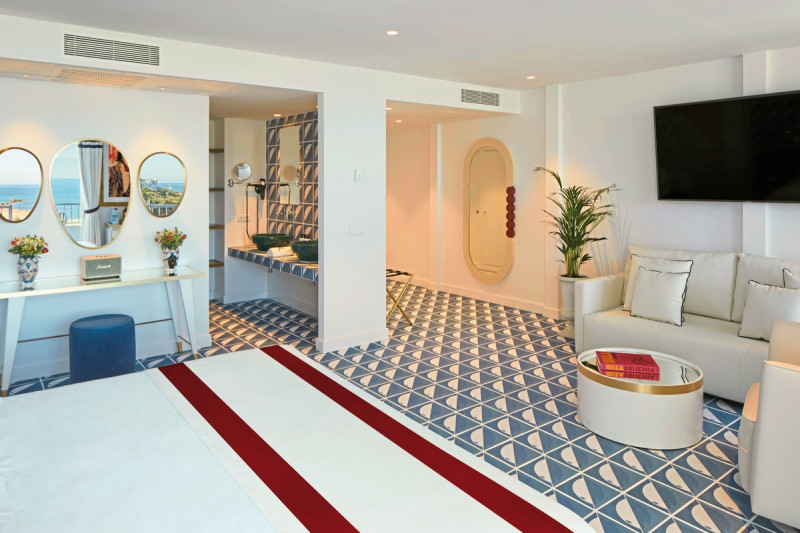 Wohnbeispiel Suite Meerblick mit Balkon - Tribute to Ibiza