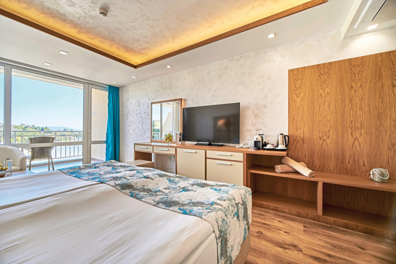 Wohnbeispiel Doppelzimmer seitl. Meerblick 