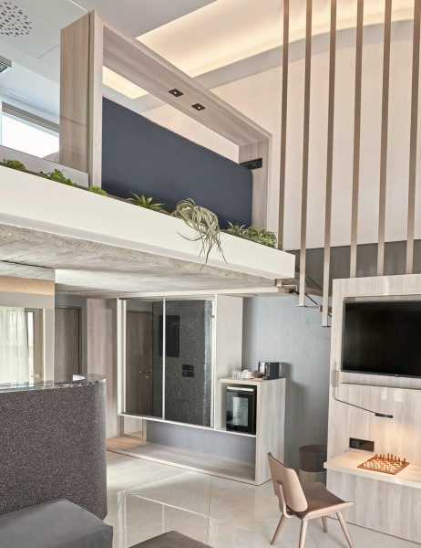 Wohnbeispiel Maisonette mit Hot Tub Meerblick