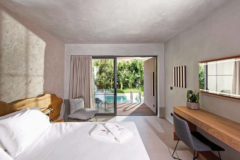 Wohnbeispiel Doppelzimmer Privatpool