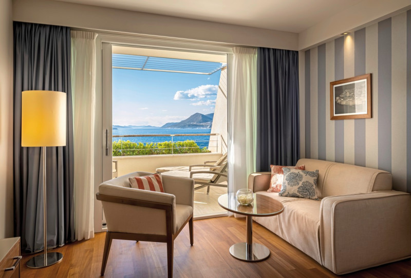 Wohnbeispiel Zimmer f&uuml;r 2 plus 2 Meerblick