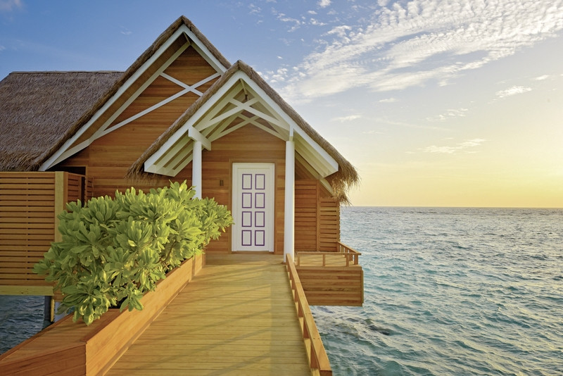 Water villa with private Pool