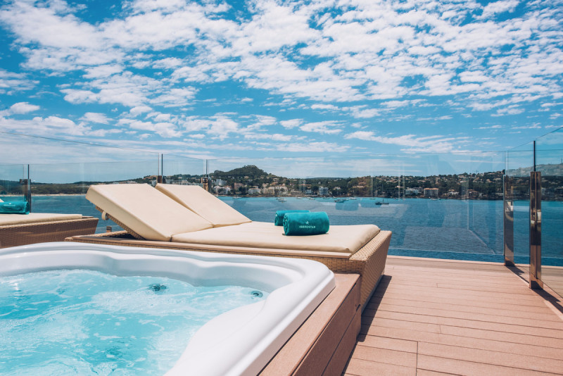 Wohnbeispiel Suite Premium Meerblick (mit privater Terrasse)