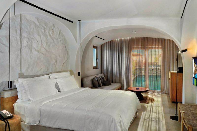 Wohnbeispiel Juniorsuite mit privatem Pool