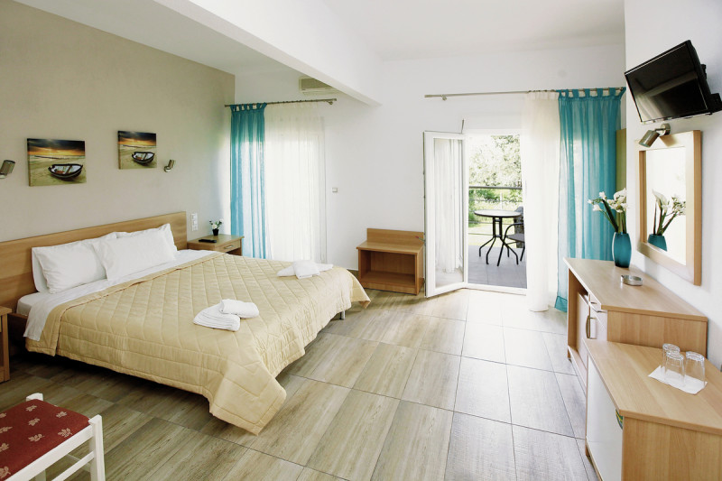 Wohnbeispiel Doppelzimmer Gartenblick 