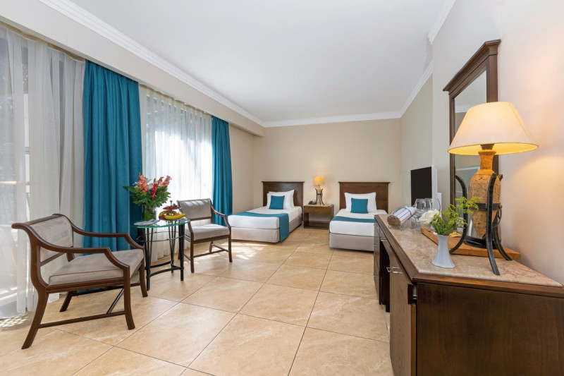 Wohnbeispiel Doppelzimmer Gartenblick