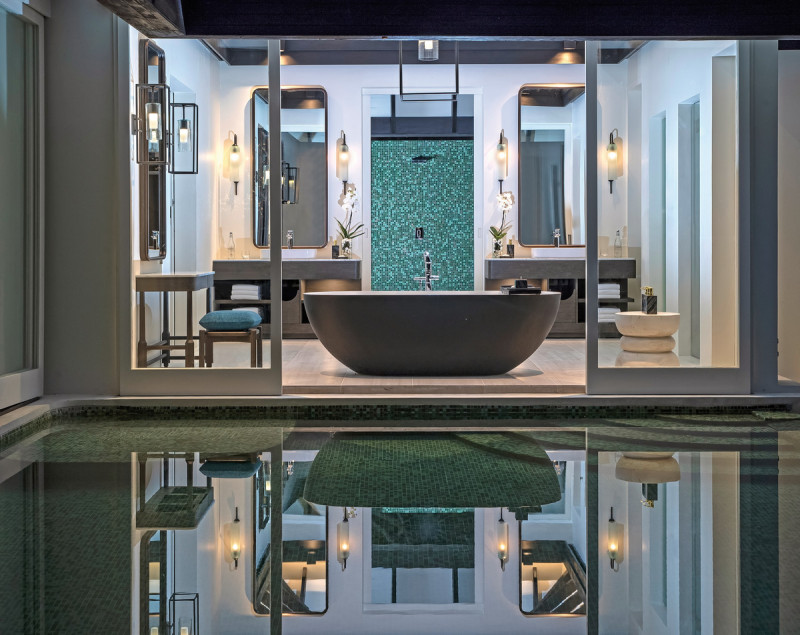 Beach House mit Pool