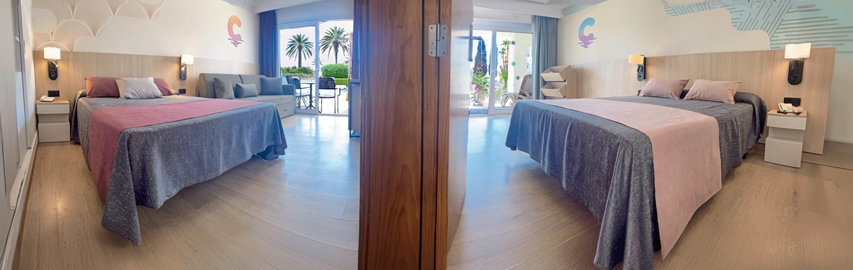 Wohnbeispiel Calimera Familienzimmer mit Verbindungst&uuml;r