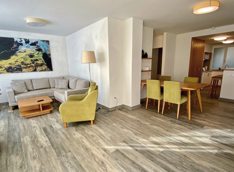 Wohnbeispiel Appartement 1 Schlafzimmer seitlicher Meerblick