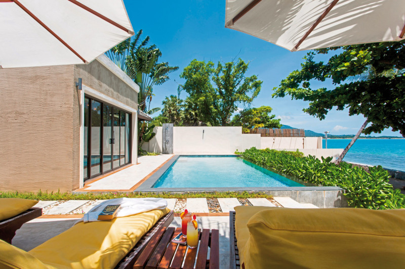 Wohnbeispiel Beachfront Pool Villa