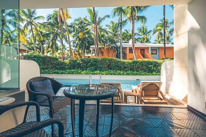 Wohnbeispiel Swim Out Butler Suite