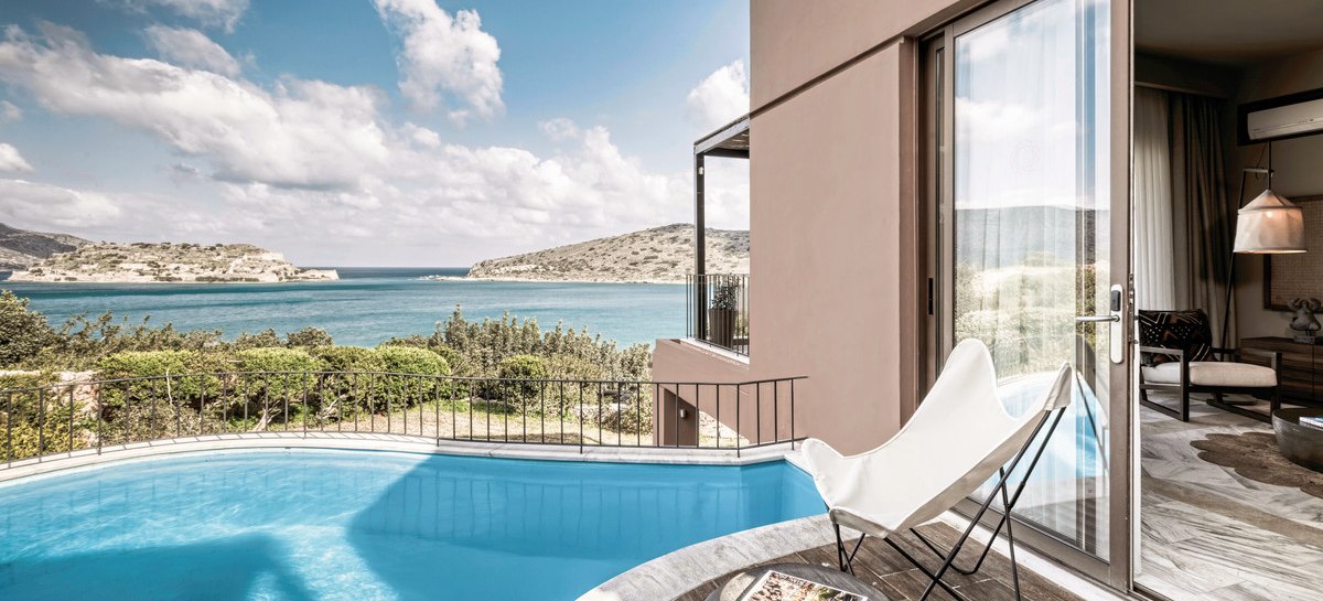 Wohnbeispiel Familiensuite Meerblick Privatpool