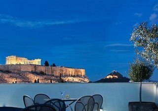 Acropolis Hill in Athen