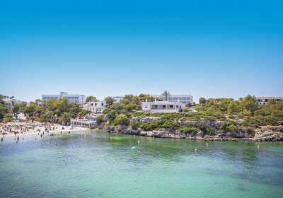 Hotel Petit Sagitario in Cala Santandría