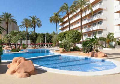 tent Calvia Beach in Magaluf