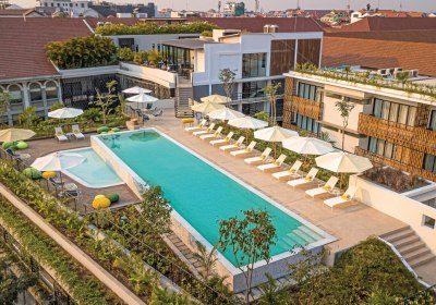 The Aviary Hotel in Siem Reap