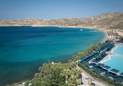Myconian Imperial Resort in Elia Beach