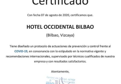 Hotel Occidental Bilbao in Bilbao