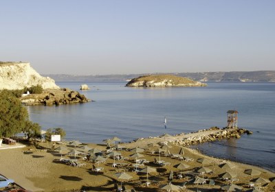 Almyrida Beach in Almyrida