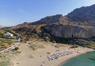 Plakias Bay in Plakias