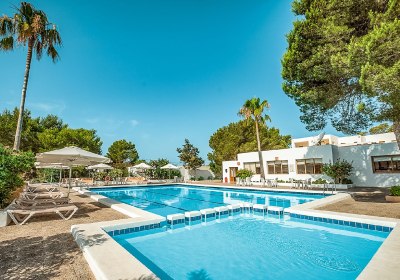 Bungalows Es Pins in Playa Mitjorn