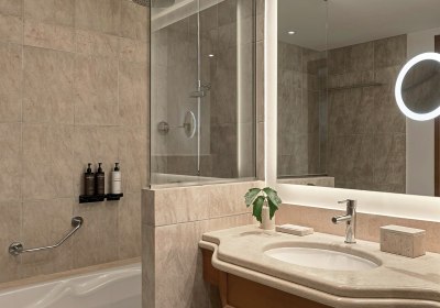 Wohnbeispiel Doppelzimmer Badezimmer