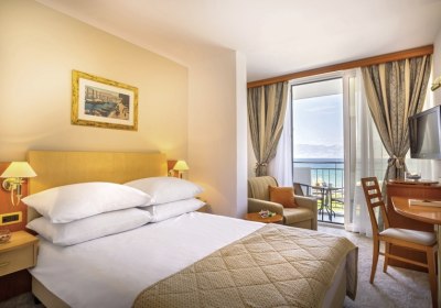 Wohnbsp. Zimmer f&uuml;r 2 plus 1 Meerblick