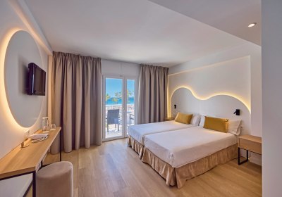 Wohnbeispiel Doppelzimmer Poolblick