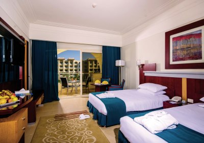 Wohnbeispiel Doppelzimmer Club Deluxe Poolblick