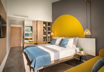 Wohnbeispiel Zimmer Superior f&uuml;r 2 plus 1 Meerseite