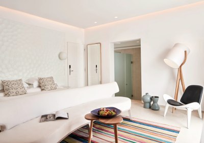 Wohnbeispiel Doppelzimmer Deluxe Apollon Gartenblick