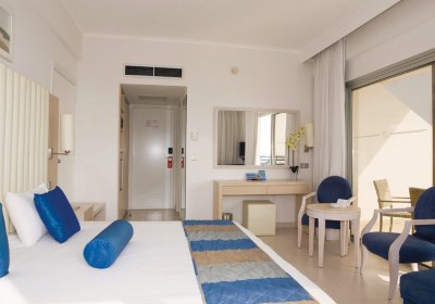 Wohnbeispiel Doppelzimmer Gartenblick