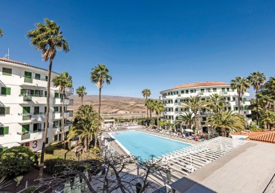 Aussicht Wohnbeispiel Poolblick