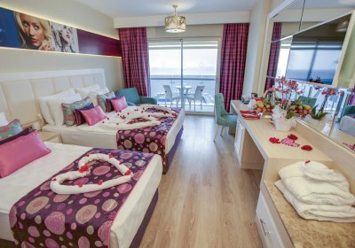 Wohnbeispiel Doppelzimmer Deluxe Meerblick