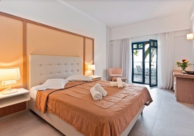 Wohnbeispiel Doppelzimmer Superior seitl. Meerblick