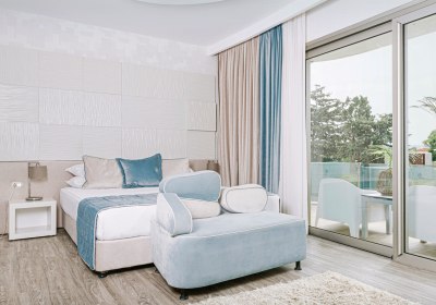 Wohnbeispiel Doppelzimmer Deluxe Gartenblick