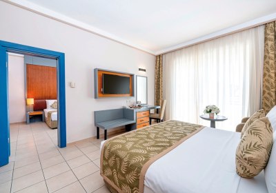 Wohnbeispiel Familienzimmer mit Verbindungst&uuml;r