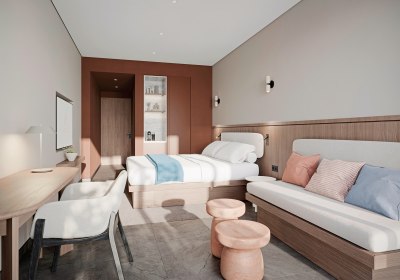 Wohnbeispiel Dreibettzimmer