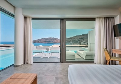 Wohnbeispiel Juniorsuite Meerblick Privatpool