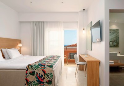 Wohnbeispiel Doppelzimmer seitl. Meerblick